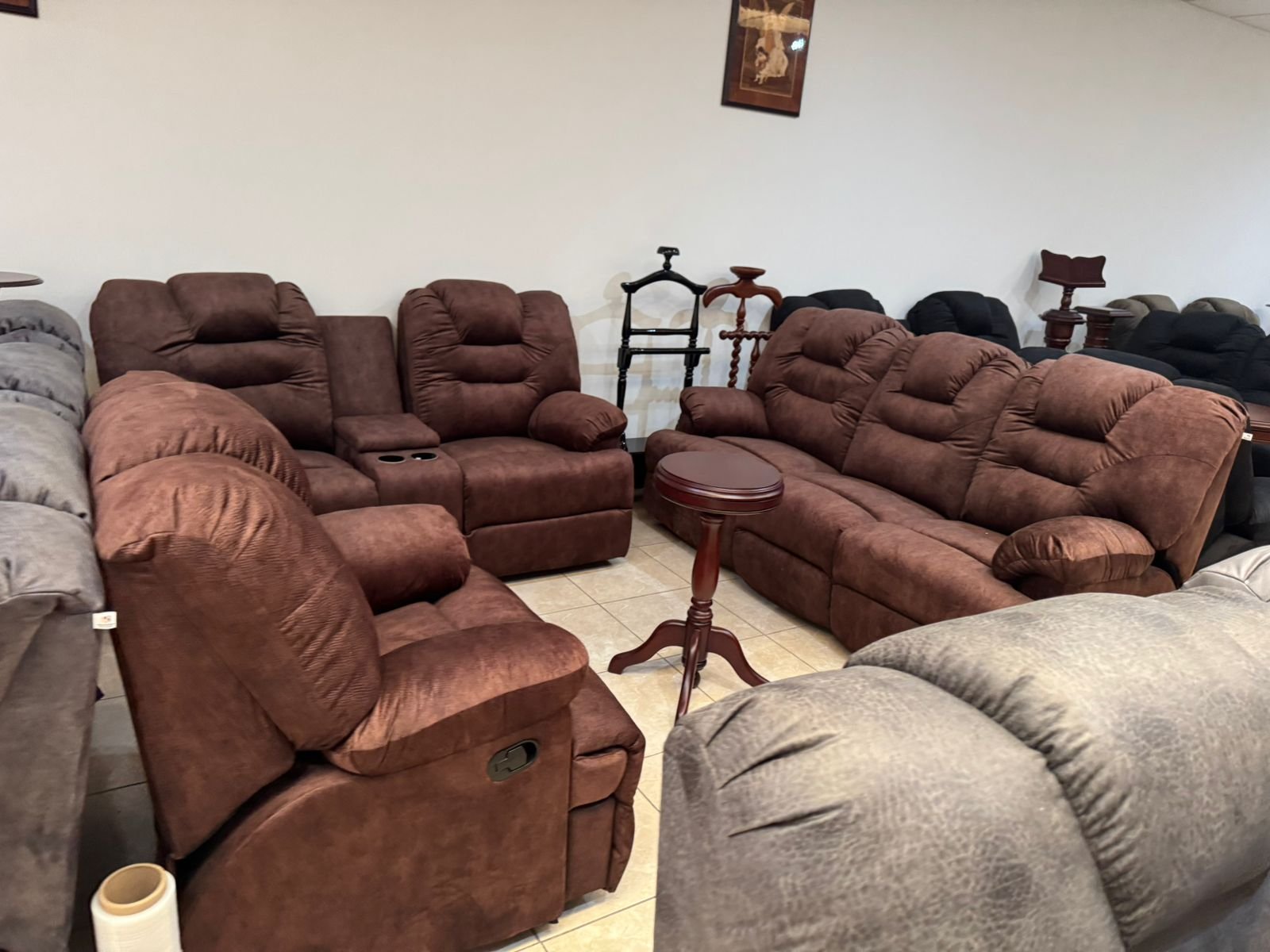 Sala 3,2,1 con 5 asientos reclinables imagen 15