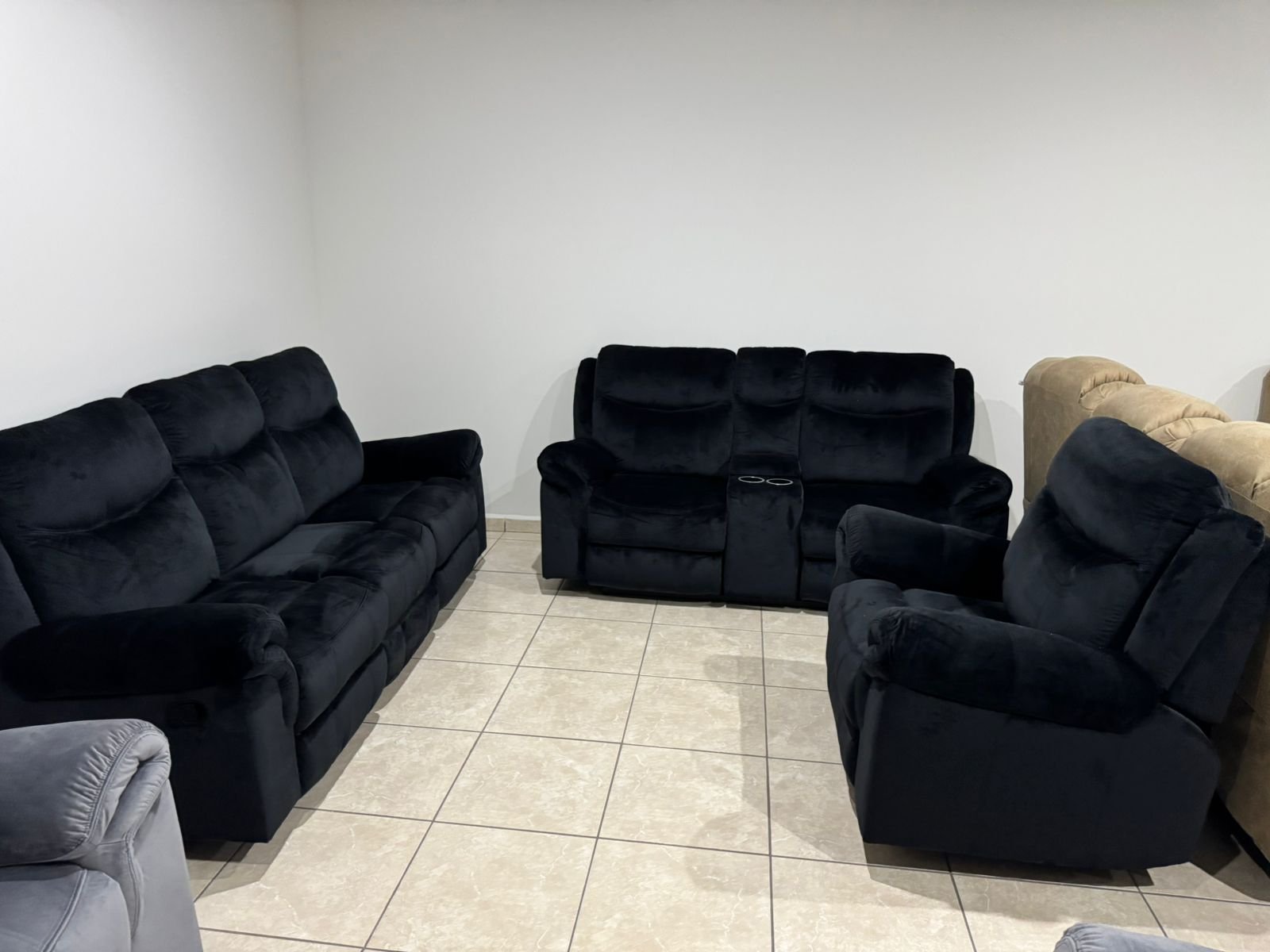 Sala 3,2,1 con 5 asientos reclinables imagen 5