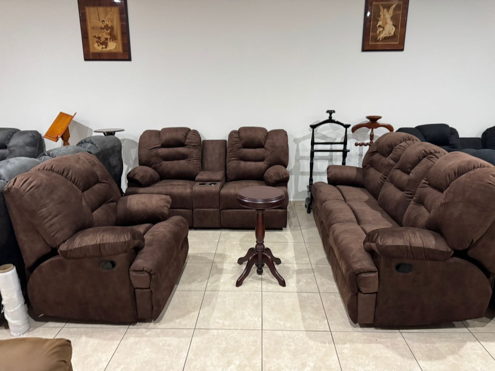 Sala 3,2,1 con 5 asientos reclinables imagen 7